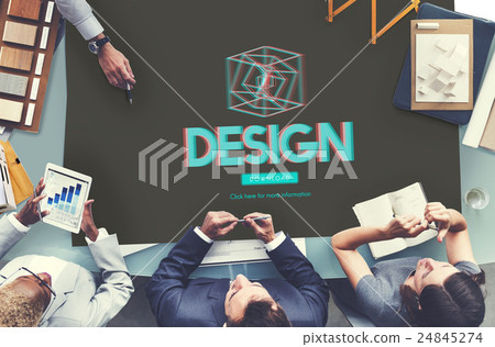 3D Three Dimensional Futuristic Display Modern Concept 3D Three Dimensional Futuristic Display Modern Concept 24845274