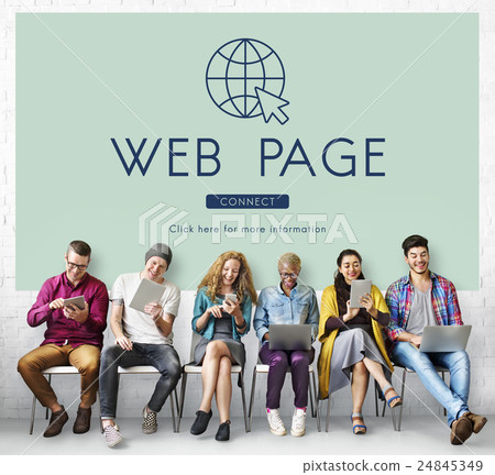 Global Network Connection Technology Concept 24845349