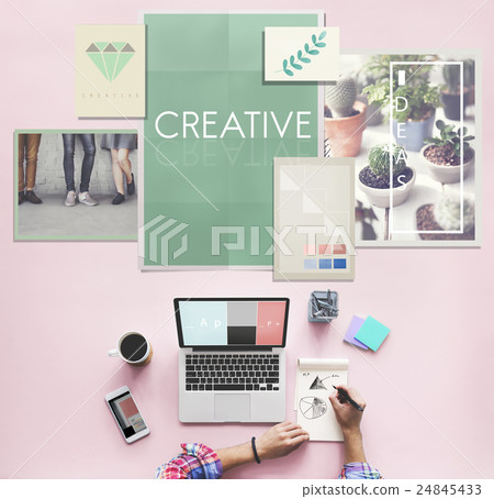 Be Raw Creative Design Ideas Concept 24845433