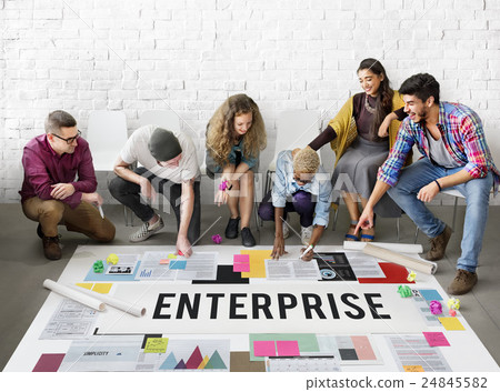 Enterprise Campaign Company Franchise Plan Concept 24845582