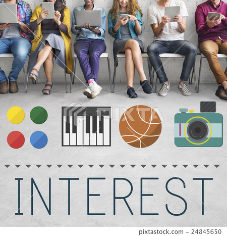 Interest Hobbies Lpeisure Activity Pleasure Pursuit Concept 24845650