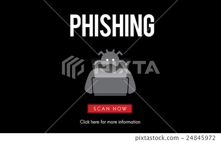Scam Virus Spyware Malware Antivirus Concept Scam Virus Spyware Malware Antivirus Concept 24845972