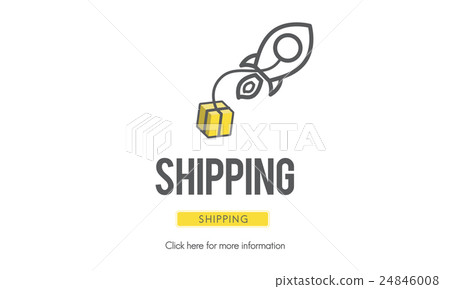 Shipping Logistics Cargo Frieght Manufacturing Concept 24846008