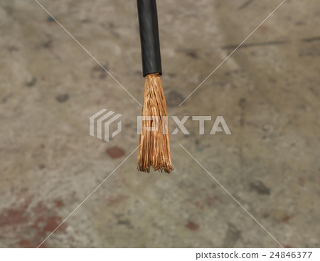 Old copper wire Old copper wire 24846377