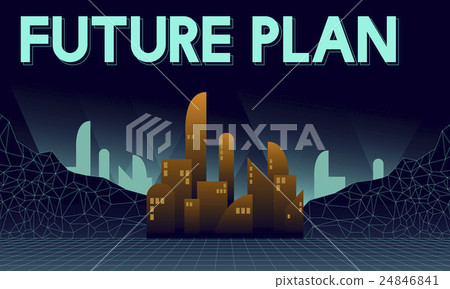Furutistic Future Plan Urban Structure Concept 24846841