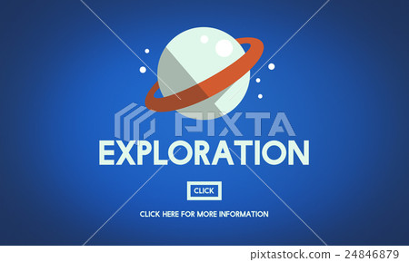 Exploration Explore Space Galaxy Astrology Concept 24846879