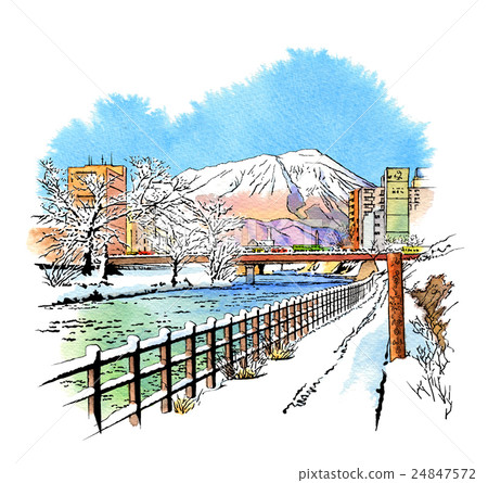 Morioka and Iwateyama 24847572
