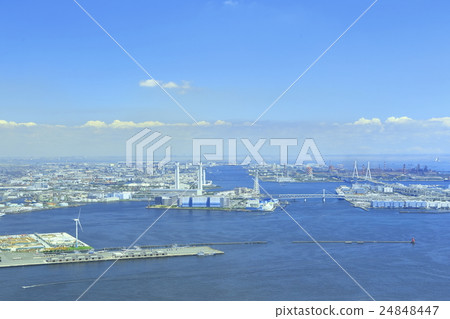 橫濱灣地區的風景 24848447