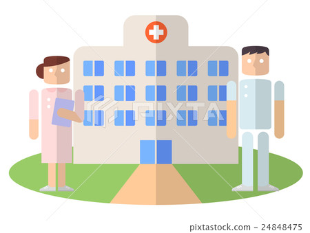 醫院和護士 醫院和護士 24848475