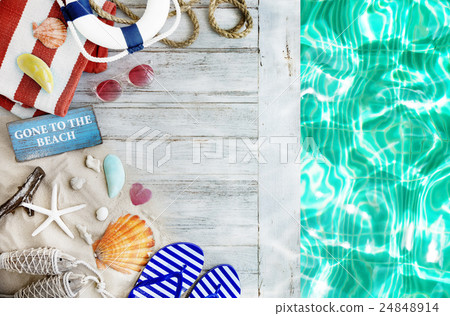 Summer Chill Collection Colorful Leisure Fresh Concept 24848914