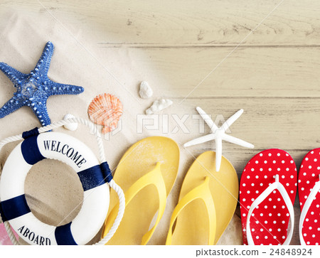 Beach Summer Holiday Vacation Journey Exploration Concept 24848924