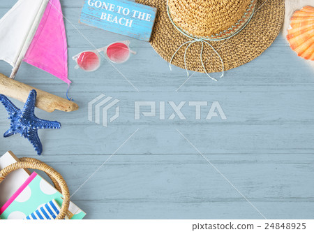 Gone to the Beach Summer Holiday Vacation Starfish Concept 24848925