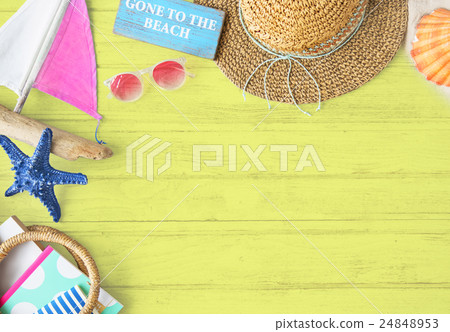 Gone to the Beach Summer Holiday Vacation Starfish Concept Gone to the Beach Summer Holiday Vacation Starfish Concept 24848953