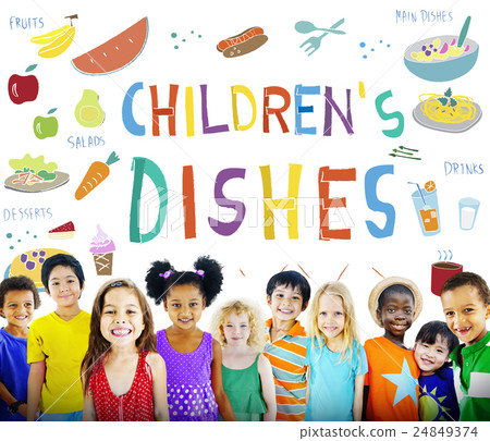 Kids Menu Food Recipes Cuisine Concept Kids Menu Food Recipes Cuisine Concept 24849374