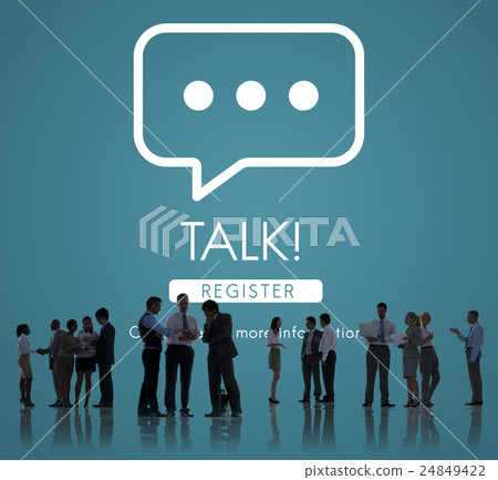 Talk Communication Online Conversation Message Concept 24849422
