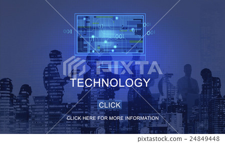 Computer Online Technology Innovate Ideas Concept 24849448