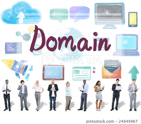 Domain Name Internet Online Network Connection Concept 24849467