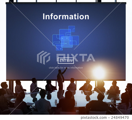 Information Data Circuit Chip Link Concept 24849470