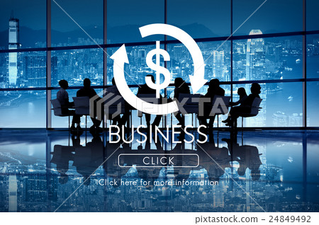 Business Cycle Economy Financial Concept 24849492