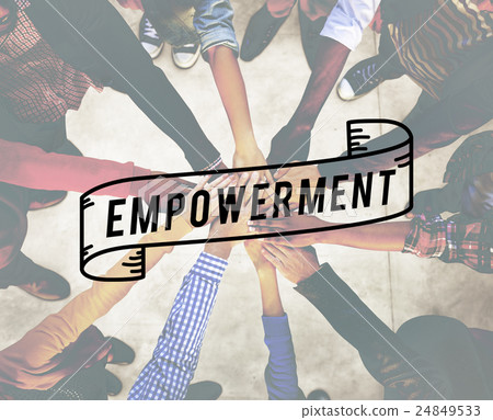 Empowerment Enable Improvement Progress Concept Empowerment Enable Improvement Progress Concept 24849533
