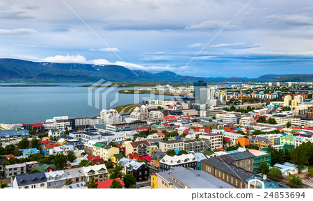 Reykjavik from top of the Hallgrimskirkja church 24853694