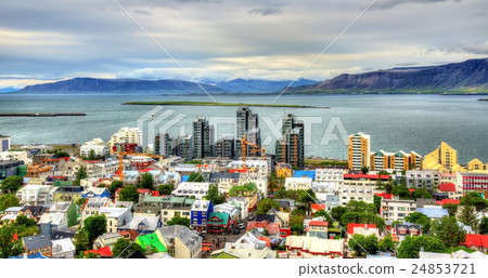 Reykjavik from top of the Hallgrimskirkja church 24853721