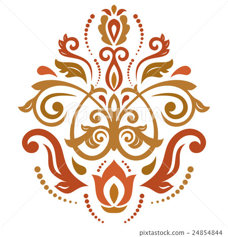 Oriental Abstract Vector Pattern 24854844