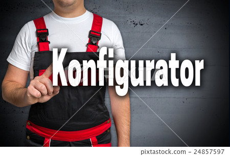 Konfigurator (in german Configurator) is shown by craftsman Konfigurator (in german Configurator) is shown by craftsman 24857597