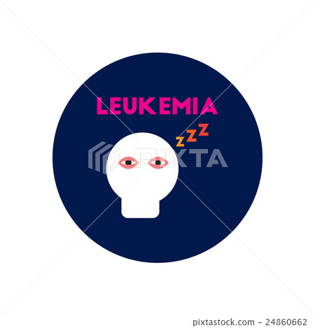 Vector icon on circle various symptoms of Vector icon on circle various symptoms of 24860662