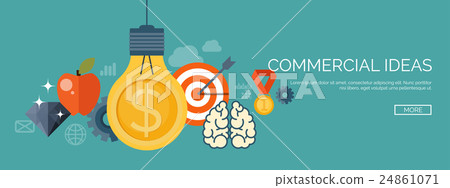 Vector illustration. Flat backgrounds set. New Vector illustration. Flat backgrounds set. New 24861071