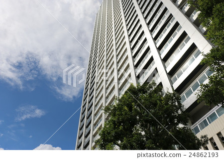 Ikebukuro, high-rise apartment, green 24862193