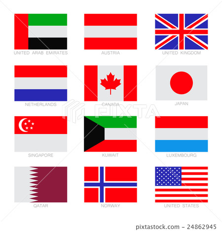 Flag icon set Flag icon set 24862945