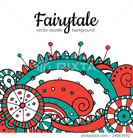 Vector hand draw ethnic background Vector hand draw ethnic background 24863092