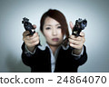 Gun pistol lady 24864070