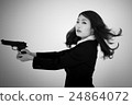 Gun pistol lady 24864072