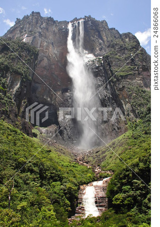 Angel Fall of the world's largest waterfall angel fall 24866068