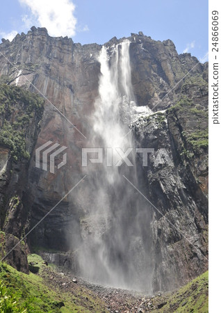 Angel Fall of the world's largest waterfall angel fall 24866069