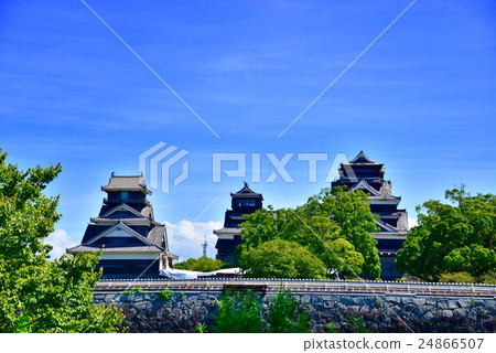 熊本城堡地震發生後 熊本城堡地震發生後 24866507