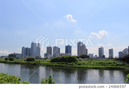 從多摩河景觀 24866597