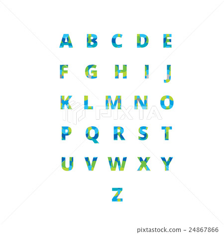Alphabet- hand drawn  letters (sign, symbols) 24867866
