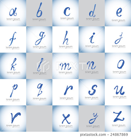 Alphabet- hand drawn letters (sign, symbols) Alphabet- hand drawn letters (sign, symbols) 24867869