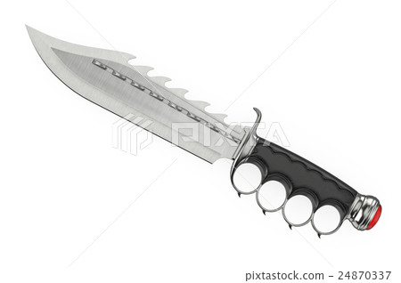 Knife old blade, side view 24870337