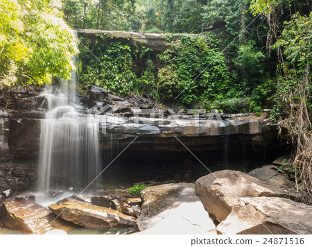 Little rainforest waterfall at Koh Kood 24871516