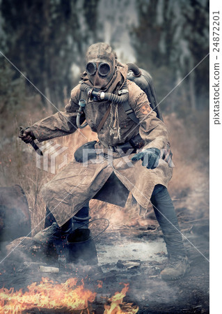 Nuclear post apocalypse survivor 24872201