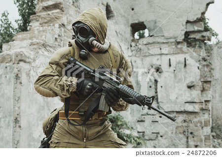 Nuclear post apocalypse survivor 24872206