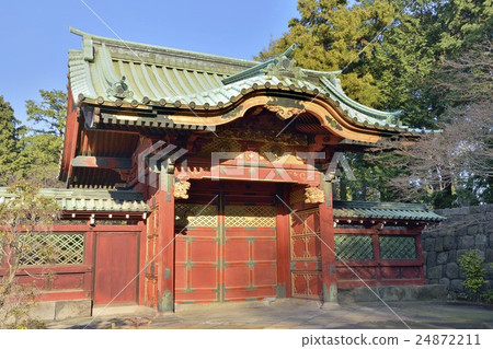 憲法之家寺廟門德川家庭陵墓上野Kanonji 24872211