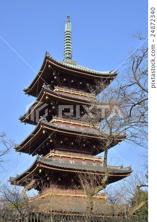 Old Kanonaga-ji 5-storied pagoda 24872340