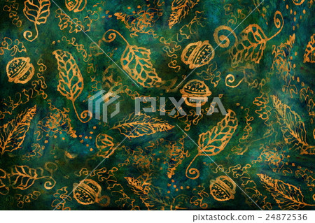 decorative background pattern with golden decorative background pattern with golden 24872536