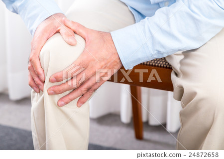 Leg pain hurts knee senior citizen senior generation silver generation grandpa grandfather physical disorder ill condition Leg pain hurts knee senior citizen senior generation silver generation grandpa grandfather physical disorder ill condition 24872658