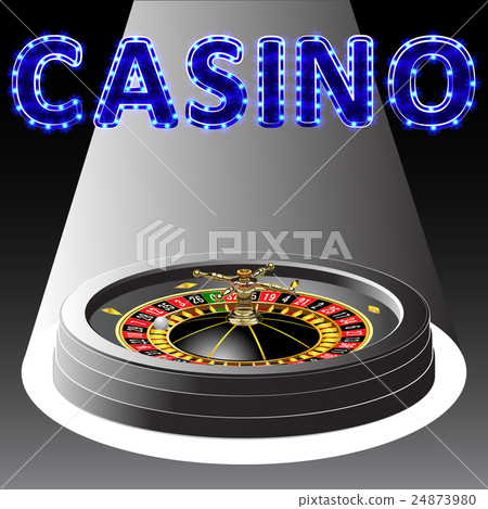 Casino roulette wheel Casino roulette wheel 24873980